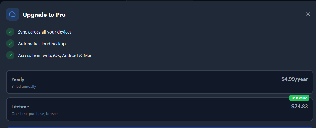 Pricing